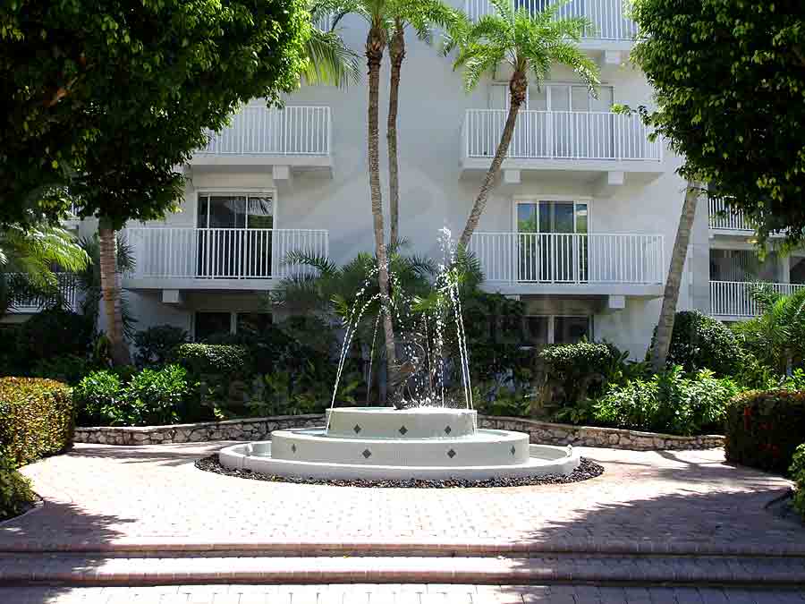 Gulf Bay Apartments Fountain
